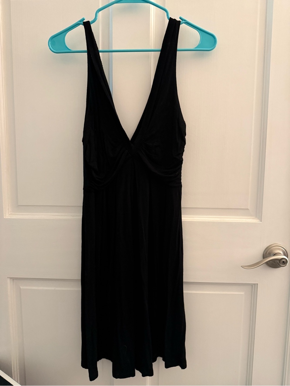 Zara Sleeveless V-Neck Little Black Dress Size S